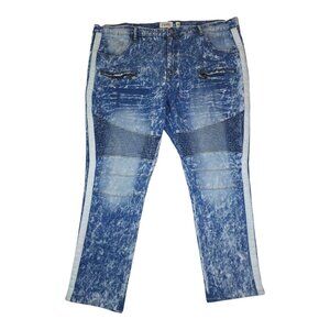 FWRD Denim Blue Acid Wash Jeans Size 48 Inseam 33 Mint Condition